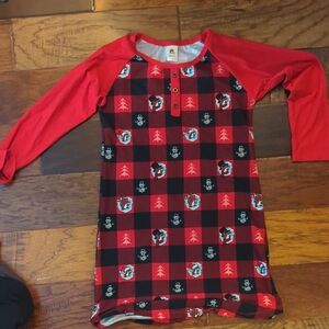 Red and Black Kids Pajamas